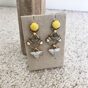 Stella & Dot Pavilion Chandelier earrings